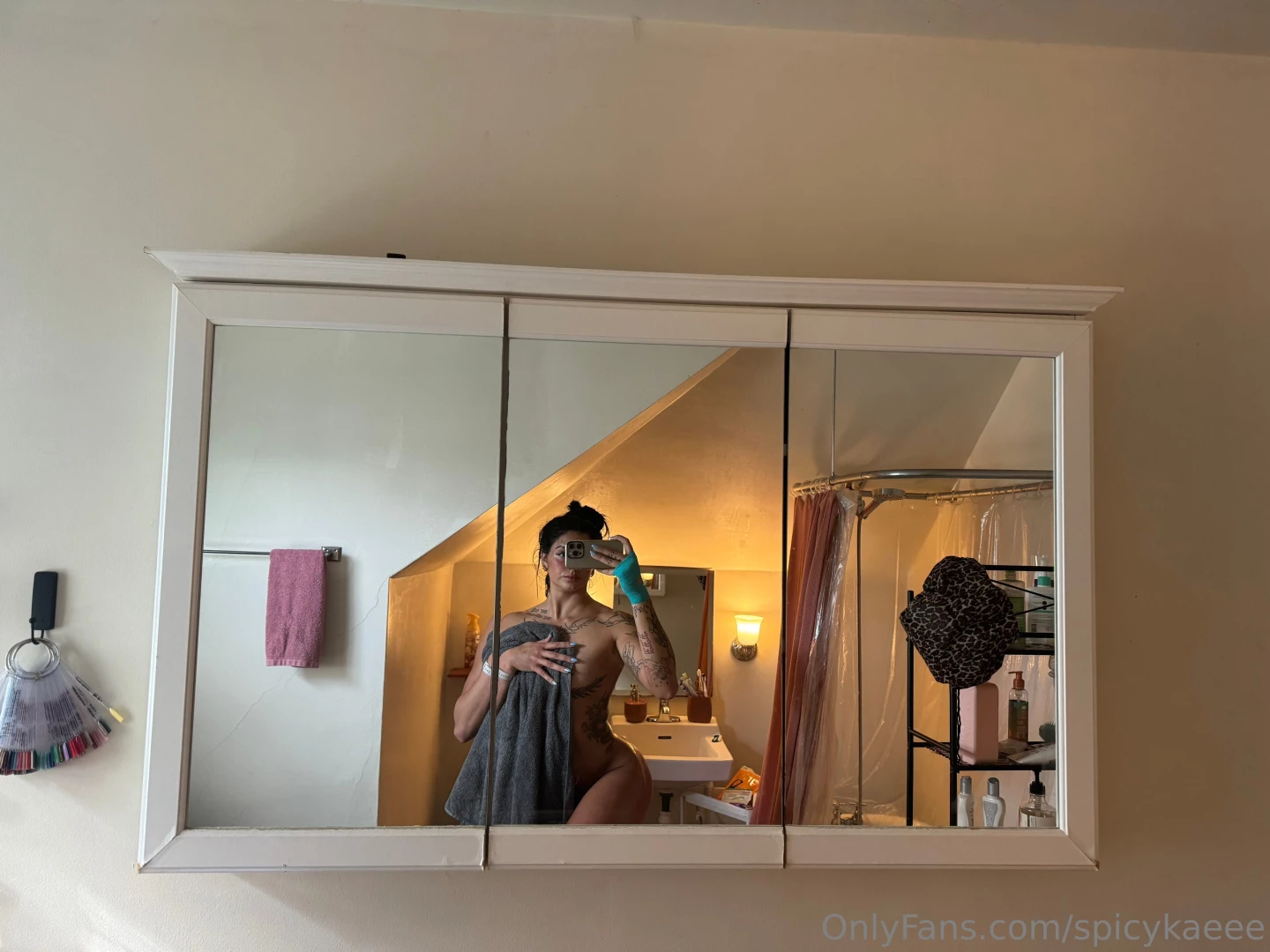 Ever wonder what it looks like if we showered together playing with my 