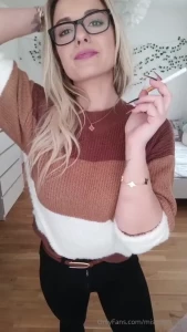 I just felt like smoking for you spontanously