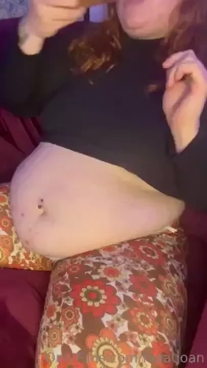 Part 1 watching a movie and stuffing myself with pizza and garlic 