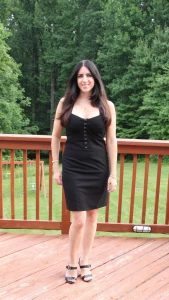 Tbt - 2010 getting ready for a dinner and dancing date with my