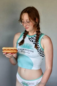 There s nothing quite like a yummy phallic snack on an incredibly hot part 2