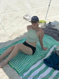 Enjoying the beach part 6