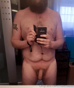 Just a couple of mirror selfies before i hit the shower chubby bhm