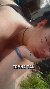 Bikini bikiniselfie tanning gettingsun sunsoutbunsout fyp part 11