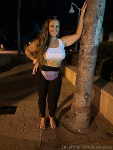 Walking amp smoking 4 walking around on vacation in leggings while part 1