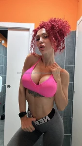 Indovina cosa ho combinato oggi in palestra