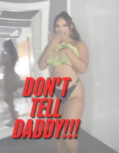 Shhhh don t tell daddy posting this over here so he doesn t see he