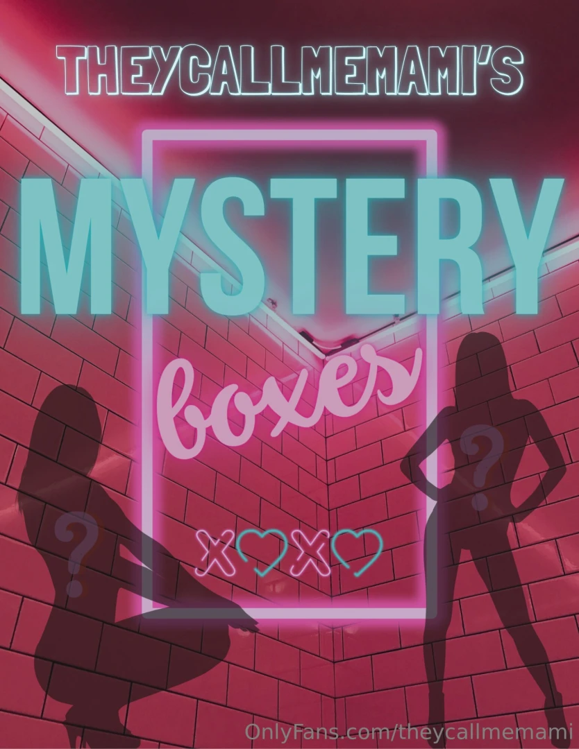 Theycallmemami s mystery boxes dropping this week let me explain and 