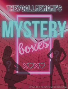 Theycallmemami s mystery boxes dropping this week let me explain and