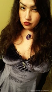 Dressed up for my full moon rituals part 1