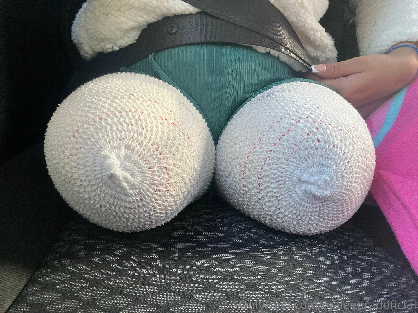 Mi mu ones vendados para que cojan forma les gusta 