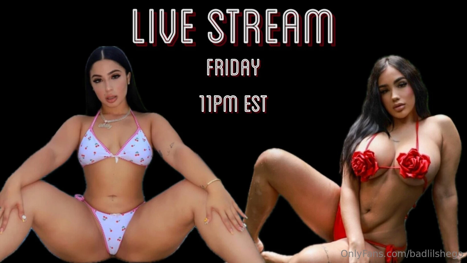 Hitting your livestream again tmrw night with my girl 