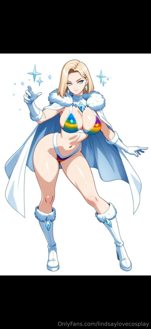 Time for a lewddd sneak peek i made this pride-inspired emma frost 