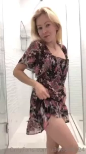 Ready for the summer what could be better than walking without a bra