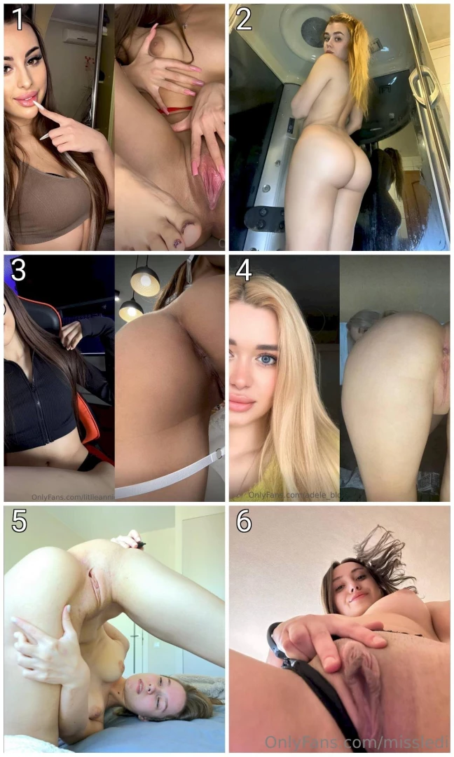 Follow my besties for hot content 1 flexiblenelly 2 chibidollyy 3 