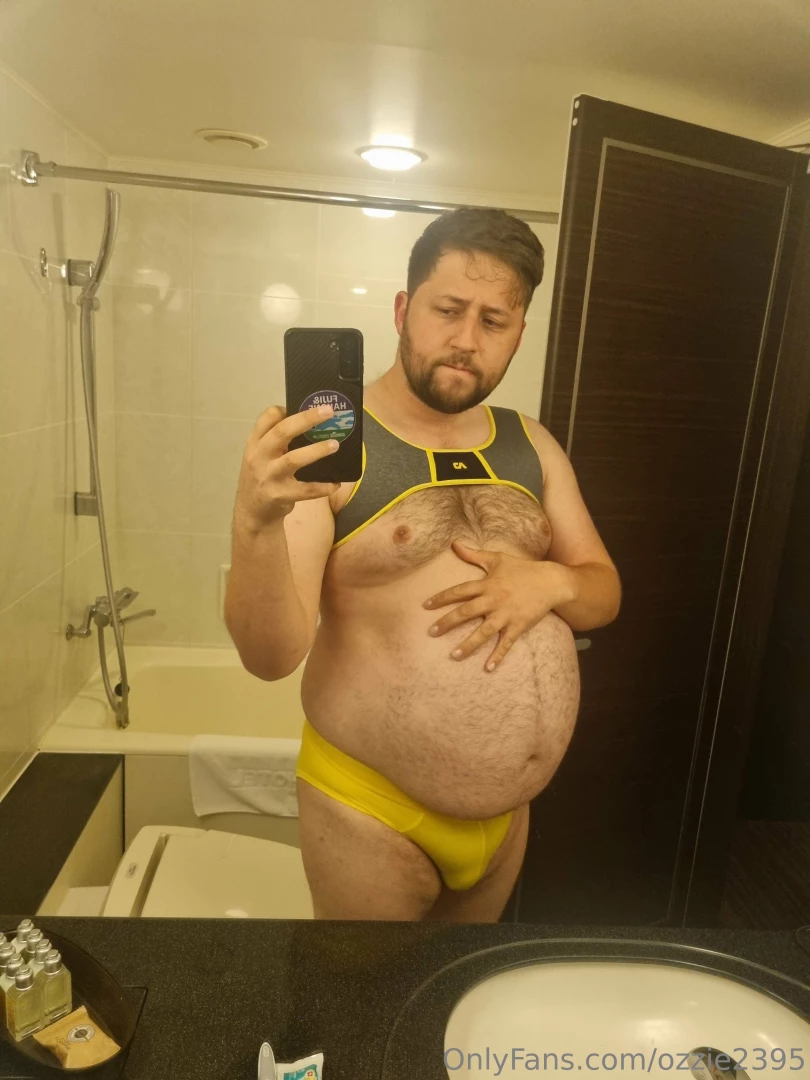 I bought a cute harness and some undies 