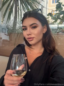 When my throat was dry after spending time with all my subscribers and