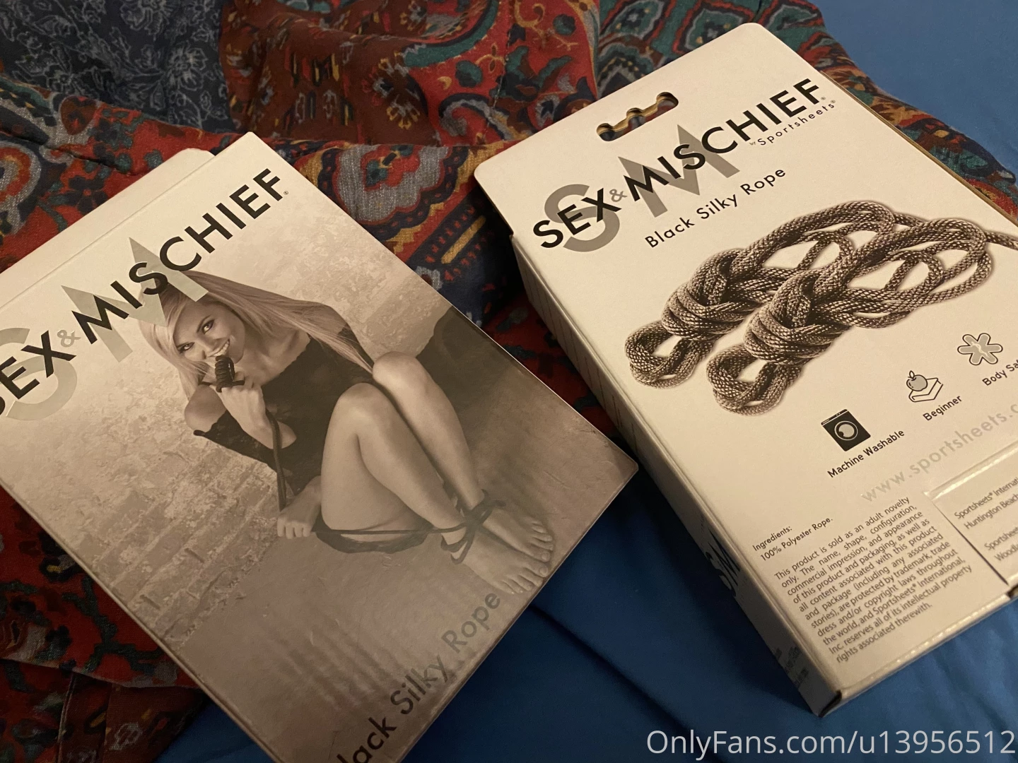 Anyone wanna see me get tied up 