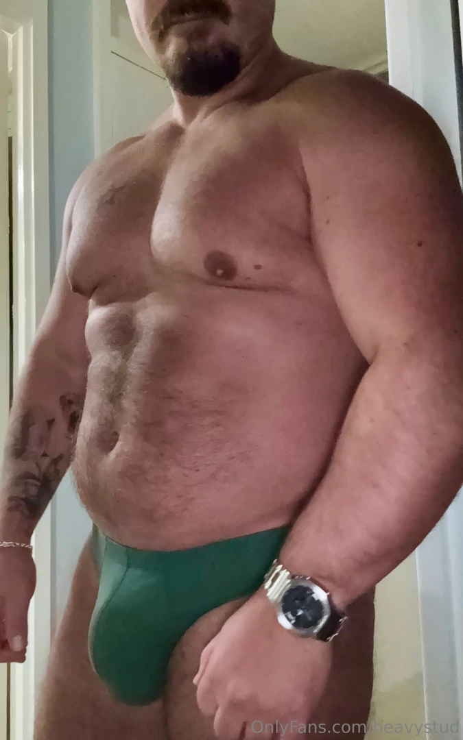 heavystud - Your xmas present is hiding inside the green briefs 