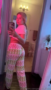 Christmas pjs still getting good use