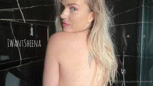 sheenajames - Shower video i show you all the best parts while taking a hot steamy 