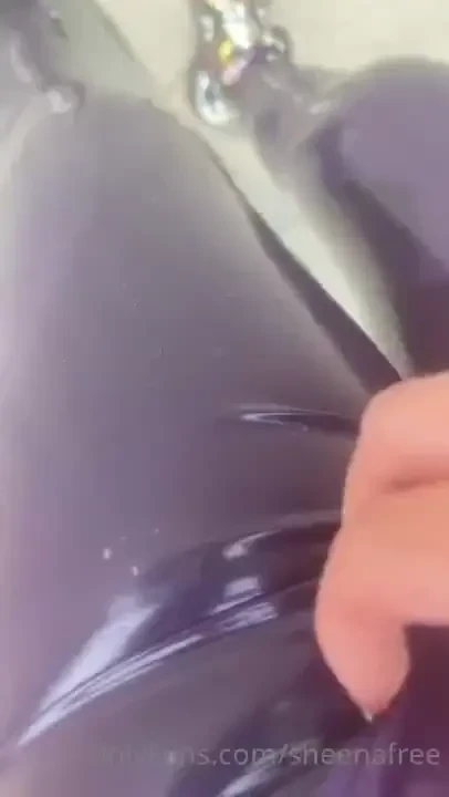 Sweat dripping down 