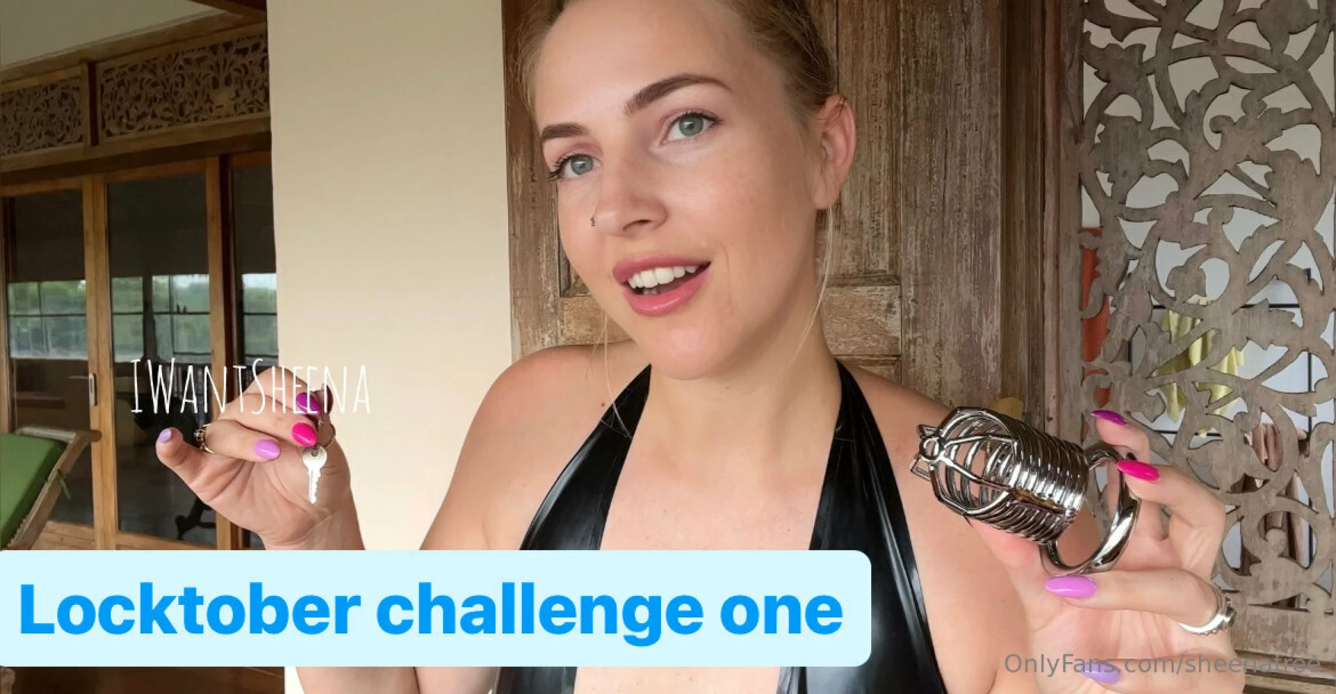 Locktober challenge one good boys are locked up in chastity do you 