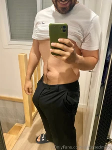 I tried on my uniform for this year which is the same one i wore last