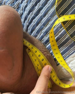 So remember when i said my balls were big at 43cm last time i measured part 1