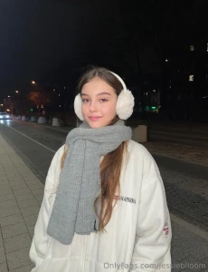 How do you like my winter look i m ready to eat tangerines and sweets