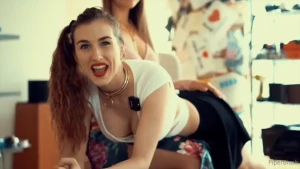 Piper gets handcuffed bonjour this is piper blush and you voted for