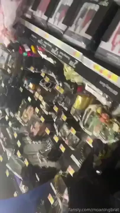 Perv shot in walmart 