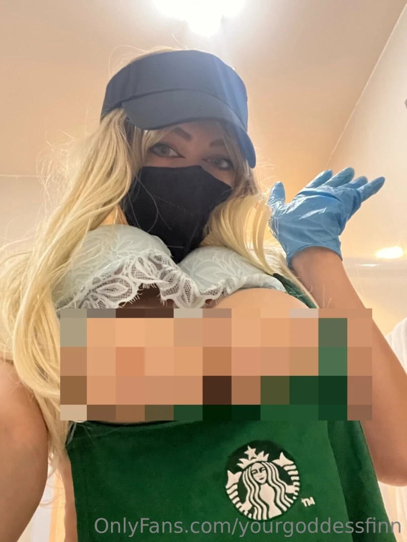 Gloves on bra off 