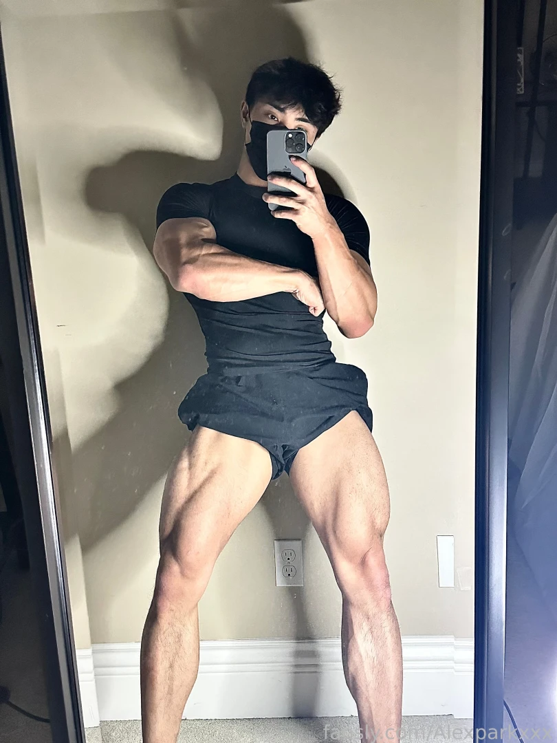 Oiling up my bodying lifting stripping and masturbating muscle asian part 1 
