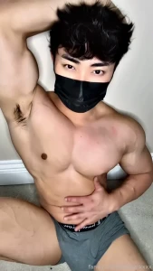 Korean asian muscle abs twunk gay bi teen part 1