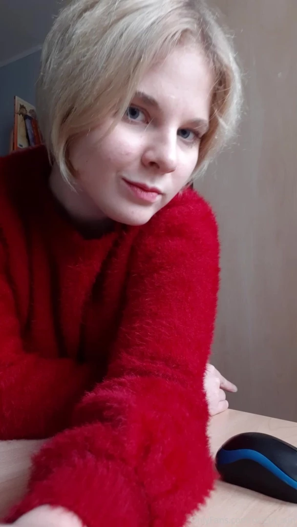 My smile suggests that i made another video of my pussy masturbation 