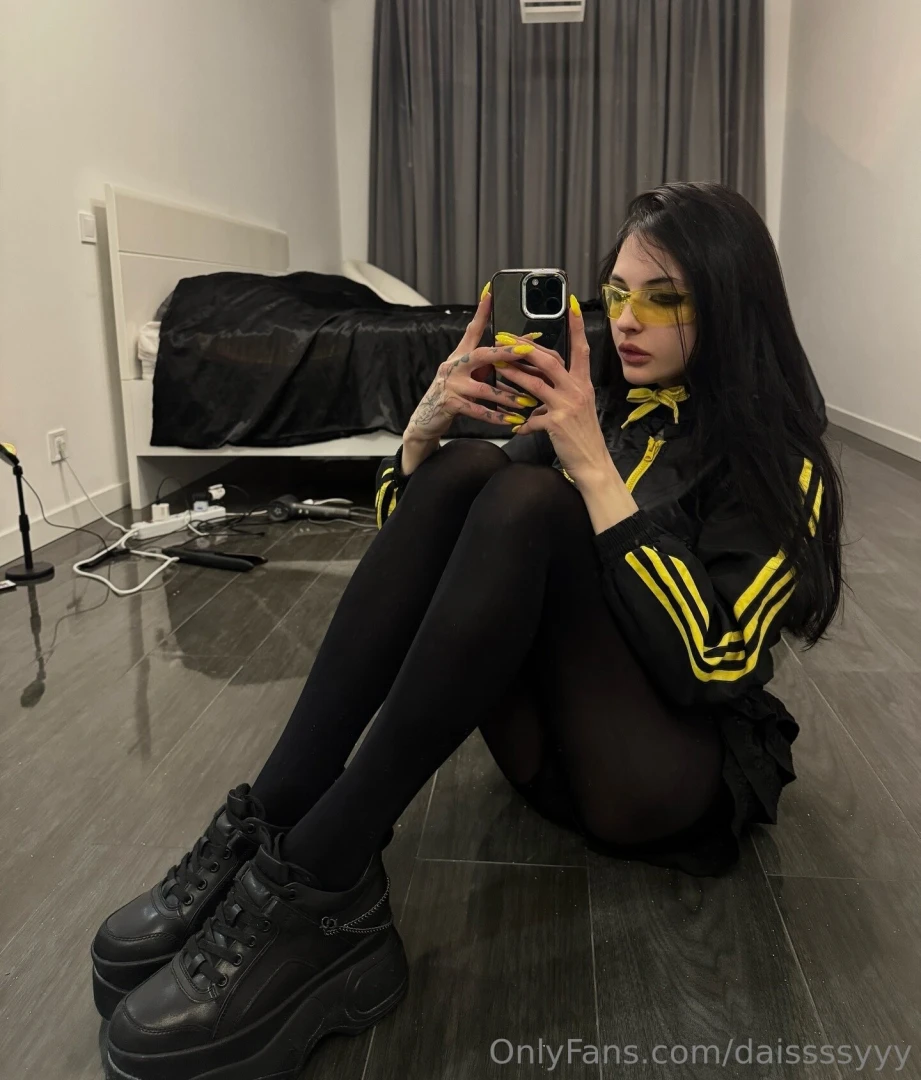 Dark vibes yellow energy 