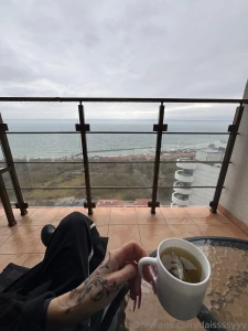 Just tea and stillness exactly what i needed