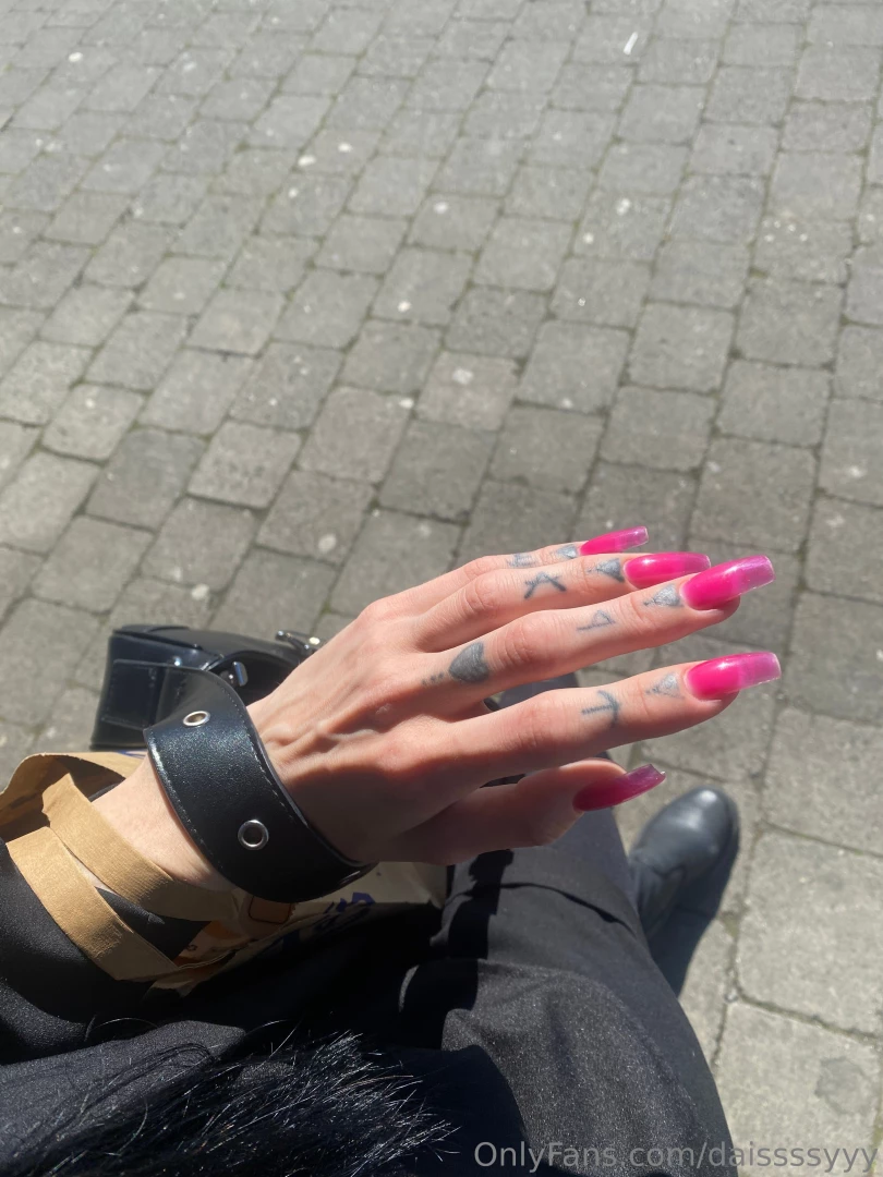 Behold the darkness has graced my fingertips with its elegant embrace 