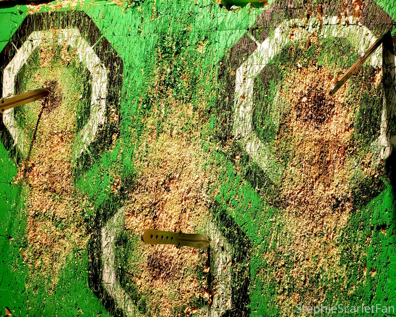 Got invited out to knife throwing today by my awesome friend ginger part 1 