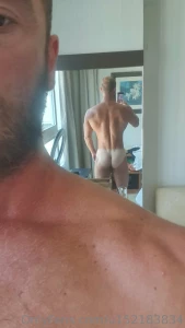 Caught myself in the mirror after a shower passing by part 1