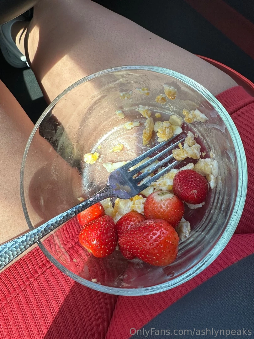 Breakfast on the go today 