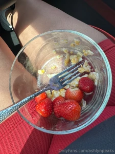 Breakfast on the go today