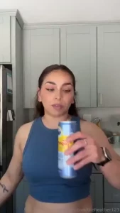 Just making lunch and letting out some pretty loud burps