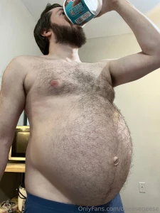 A whole pizza wasn t enough for this gut still needed to chug a whole part 2