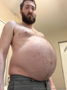 Gorged myself like a pig all weekend does it show