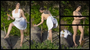 Princess leia slugkiller princess leia in the garden with the