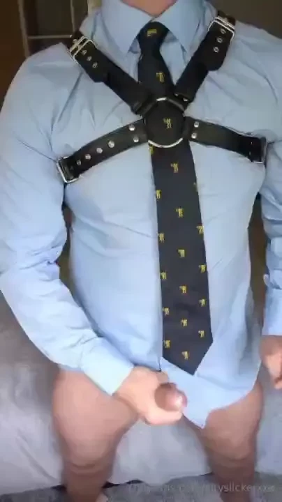 I got the horny after work and decided to get the harness out for some 