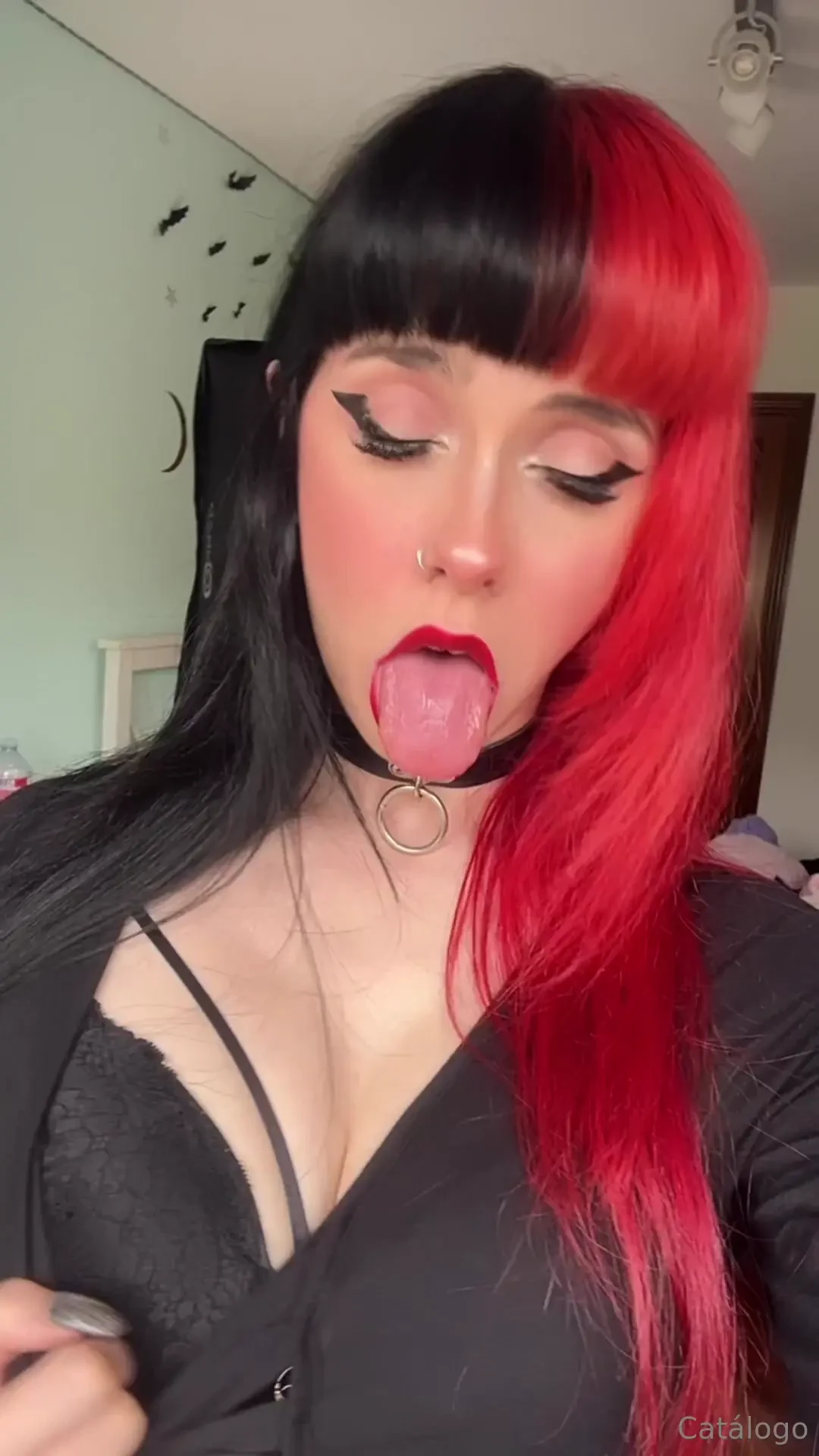 Qu tal me veo con el pelo rojito 