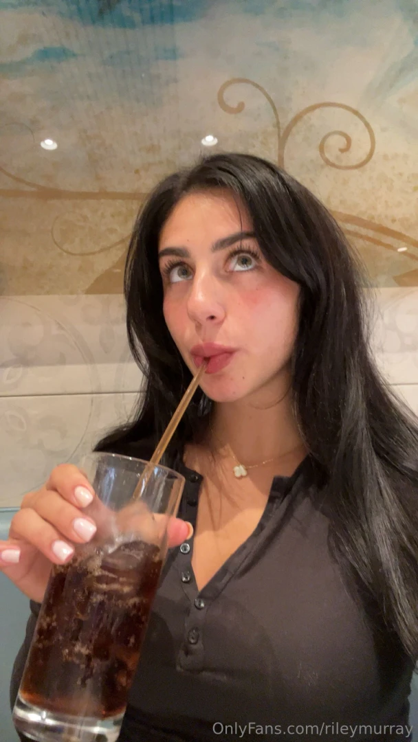 Taking a little sip 